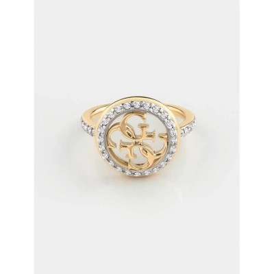 бижутерия,guess,jubr02139jwyg54,life,in,4g,ring,golden