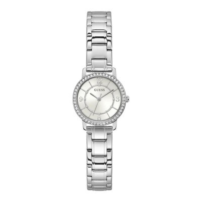 часовник,часовници,guess,melody,watch,silver