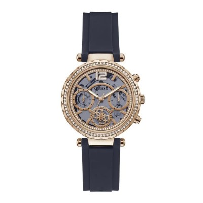 часовник,часовници,guess,solstice,watch,golden,(blue)