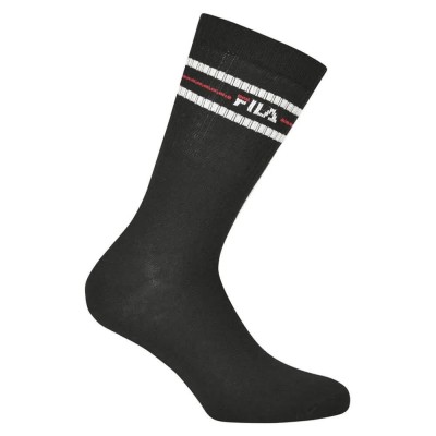 чорапи,мъжки,чорапи,fila,f9092,socks,3,pairs,black,(black)