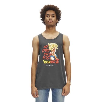 тениска,мъжки,тениски,hydroponic,dragon,ball,z,super,saiyan,sleeveless,t,shirt,multicolor,(charcoal)