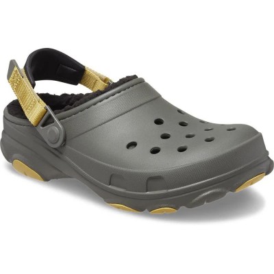 мъжки,сандали,мъжки,джапанки,и,чехли,crocs,all,terrain,lined,clogs,green,(dusty,olive)
