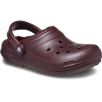 мъжки,сандали,мъжки,джапанки,и,чехли,crocs,classic,lined,clogs,brown,(dark,cherry)