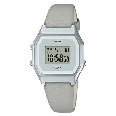 часовник,часовници,casio,la680wel8ef,watch,silver,(grey,grey,grey)