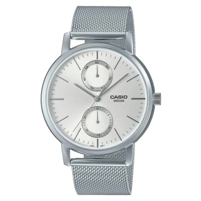 часовник,часовници,casio,mtpb310m7avef,watch,silver,(silver,silver,white)