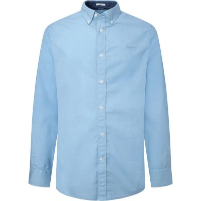 риза,с,дълъг,ръкав,мъжки,ризи,pepe,jeans,peyton,long,sleeve,shirt,blue