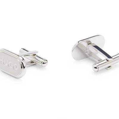 бижутерия,hugo,e,classic,10191279,cufflinks,silver,(silver)