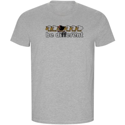 тениска,мъжки,тениски,kruskis,be,different,ski,eco,short,sleeve,t,shirt,heather,grey,(grey)