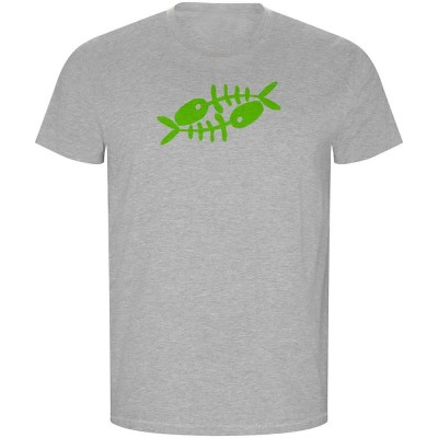 тениска,мъжки,тениски,kruskis,fishbones,eco,short,sleeve,t,shirt,heather,grey,(grey)