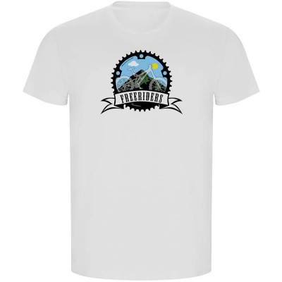 тениска,мъжки,тениски,kruskis,freeriders,eco,short,sleeve,t,shirt,white