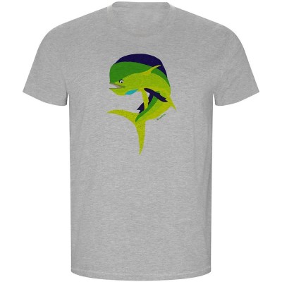 тениска,мъжки,тениски,kruskis,jumping,dorado,eco,short,sleeve,t,shirt,heather,grey,(grey)