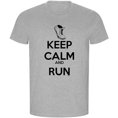 тениска,мъжки,тениски,kruskis,keep,calm,and,run,eco,short,sleeve,t,shirt,heather,grey,(grey)