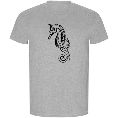 тениска,мъжки,тениски,kruskis,seahorse,tribal,eco,short,sleeve,t,shirt,heather,grey,(grey)