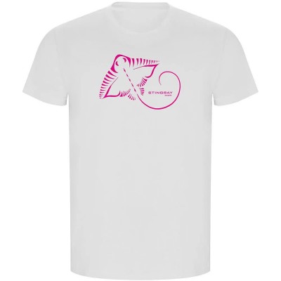 тениска,мъжки,тениски,kruskis,stingray,eco,short,sleeve,t,shirt,white