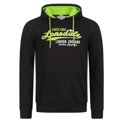 суичър,мъжки,пуловери,lonsdale,gratwich,hoodie,black,(black,neon,green)