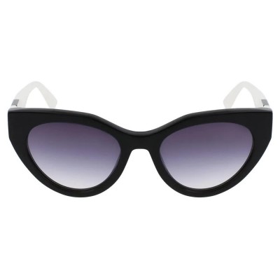 слънчеви,очила,слънчеви,очила,karl,lagerfeld,6047s,woman,sunglasses,black,&,white,(black)