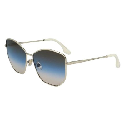 слънчеви,очила,слънчеви,очила,victoria,beckham,225s,woman,sunglasses,gold,brown,blue,sand,(silver)