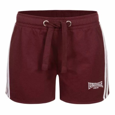 къси,панталони,дамски,панталони,lonsdale,carloway,shorts,red,(oxblood)