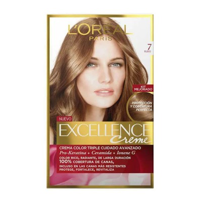 хигиена,коса,l´oreal,excellence,nº,7,hair,dye,155ml,golden,(blond)