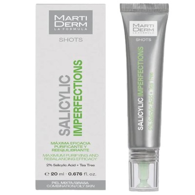 специфични,козметични,продукти,martiderm,shot,salicylic,imperfections,facial,treatment,20ml,clear