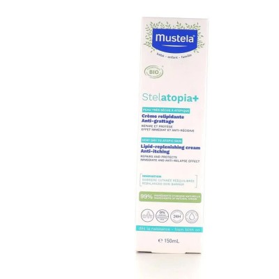 хигиена,тяло,mustela,stelatopia+,baby,body,lotion,150ml,clear