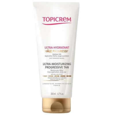 хигиена,тяло,topicrem,bronceado,progresivo,body,lotion,200ml,clear
