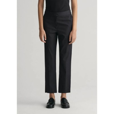 панталони,дамски,панталони,gant,d1.,slim,cigarette,slack,pants,black,(ebony,black)