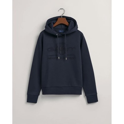 суичър,дамски,блузи,gant,reg,tonal,shield,hoodie,blue,(evening,blue)
