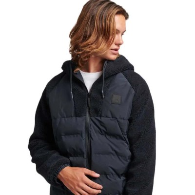 яке,мъжки,якета,superdry,code,mtn,fleece,zip,hybrid,jacket,blue