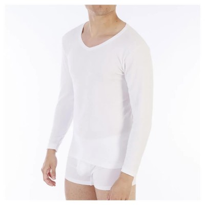 мъжко,бельо,lacotex,short,sleeve,v,neck,base,layer,white,15,(white)