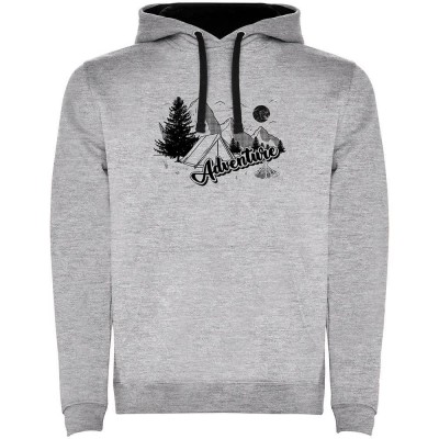 суичър,мъжки,пуловери,kruskis,adventure,two,colour,hoodie,heather,grey,black,(grey)