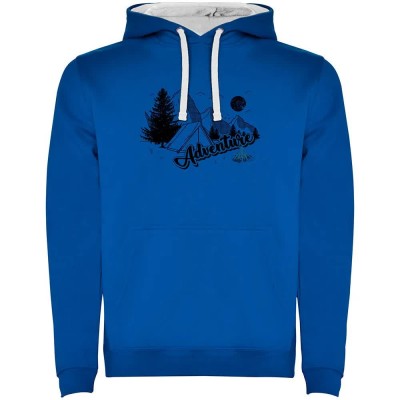 суичър,мъжки,пуловери,kruskis,adventure,two,colour,hoodie,royal,blue,white,(blue)