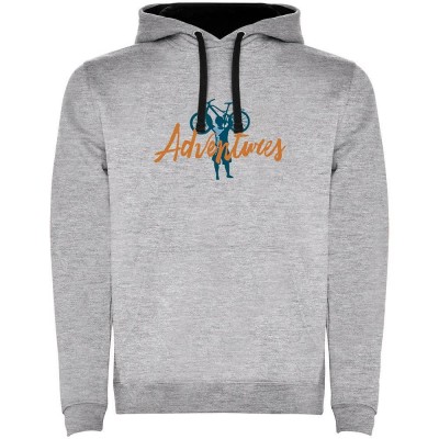 суичър,мъжки,пуловери,kruskis,adventures,two,colour,hoodie,heather,grey,black,(grey)