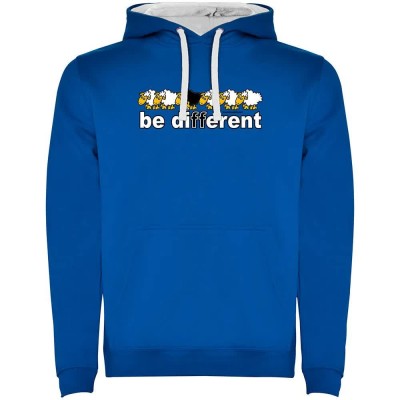 суичър,мъжки,пуловери,kruskis,be,different,football,two,colour,hoodie,royal,blue,white,(blue)
