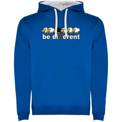 суичър,мъжки,пуловери,kruskis,be,different,ski,two,colour,hoodie,royal,blue,white,(blue)