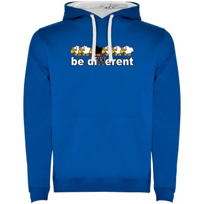 суичър,мъжки,пуловери,kruskis,be,different,snow,two,colour,hoodie,royal,blue,white,(blue)