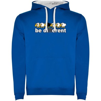 суичър,мъжки,пуловери,kruskis,be,different,surf,two,colour,hoodie,royal,blue,white,(blue)