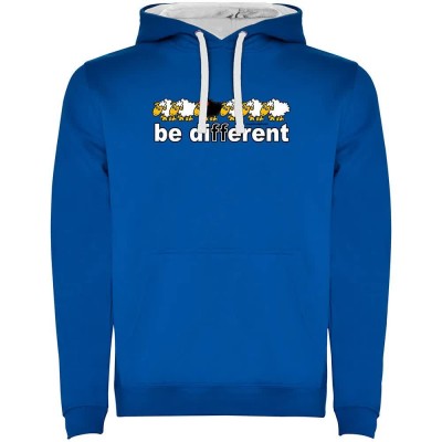 суичър,мъжки,пуловери,kruskis,be,different,swim,two,colour,hoodie,royal,blue,white,(blue)
