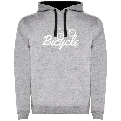суичър,мъжки,пуловери,kruskis,bicycle,two,colour,hoodie,heather,grey,black,(grey)