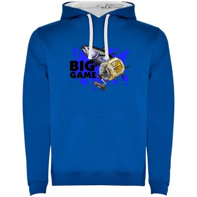 суичър,мъжки,пуловери,kruskis,big,game,two,colour,hoodie,royal,blue,white,(blue)