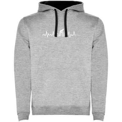 суичър,мъжки,пуловери,kruskis,biking,heartbeat,two,colour,hoodie,heather,grey,black,(grey)