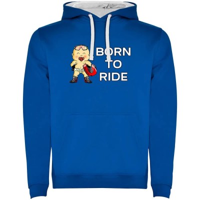 суичър,мъжки,пуловери,kruskis,born,to,ride,two,colour,hoodie,royal,blue,white,(blue)