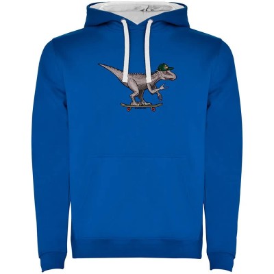 суичър,мъжки,пуловери,kruskis,dino,skate,two,colour,hoodie,royal,blue,white,(blue)