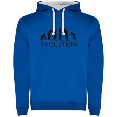 суичър,мъжки,пуловери,kruskis,evolution,by,anglers,two,colour,hoodie,royal,blue,white,(blue)