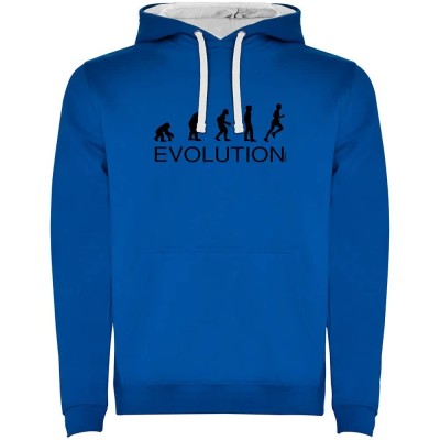 суичър,мъжки,пуловери,kruskis,evolution,running,two,colour,hoodie,royal,blue,white,(blue)