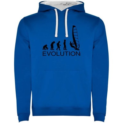 суичър,мъжки,пуловери,kruskis,evolution,windsurf,two,colour,hoodie,royal,blue,white,(blue)