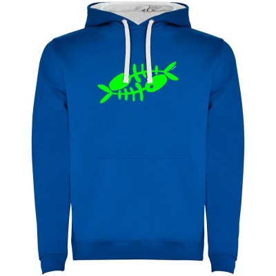 суичър,мъжки,пуловери,kruskis,fishbones,two,colour,hoodie,royal,blue,white,(blue)