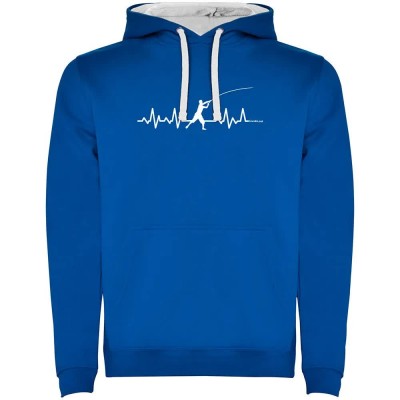 суичър,мъжки,пуловери,kruskis,fishing,heartbeat,two,colour,hoodie,royal,blue,white,(blue)