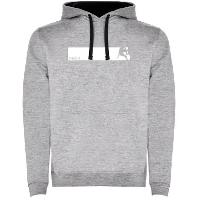 суичър,мъжки,пуловери,kruskis,frame,climb,two,colour,hoodie,heather,grey,black,(grey)