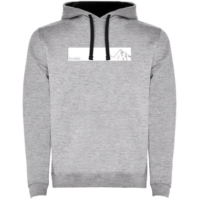 суичър,мъжки,пуловери,kruskis,frame,mountain,two,colour,hoodie,heather,grey,black,(grey)